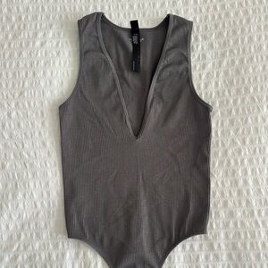 Urban Outfitters Gray Bodysuit